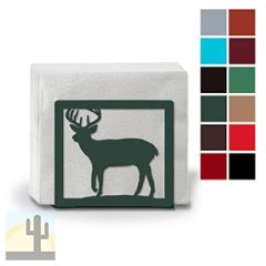 621110 - Deer Metal Napkin or Letter Holder - Choose Color