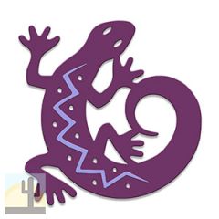 622011 - Gallery Collection 36in Purple Gecko Metal Wall Art
