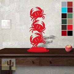 623419 - Tabletop Art - 7in x 18in - Crabs - Choose Color