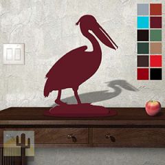 623422 - Tabletop Art - 14in x 18in - Pelican - Choose Color