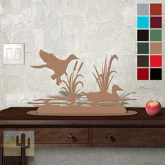 623454 - Tabletop Art - 24in x 14in - Duck Scene - Choose Color