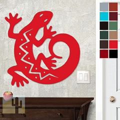 625009 - 18 or 24in Metal Wall Art - C Gecko - Choose Color