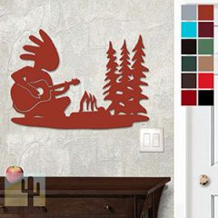 625021 - 18 or 24in Wall Art - Kokopelli Camper Trees - Choose Color
