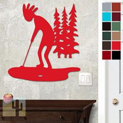 625024 - 18 or 24in Wall Art - Kokopelli Putter Trees - Choose Color