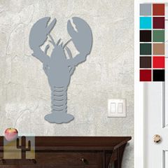 625407 - 18 or 24in Metal Wall Art - Lobster - Choose Color