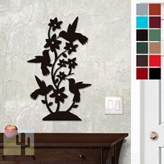 625420 - 18 or 24in Wall Art - Hummingbird Scene - Choose Color