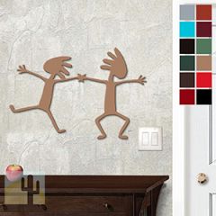 625451 - 18 or 24in Wall Art - Kokopelli Dancers - Choose Color