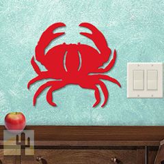 625456S - Crab 12-inch Metal Wall Art