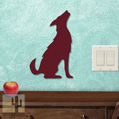 625460S - Coyote Right 12-inch Metal Wall Art