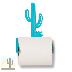 626408 - Southwest Cactus Metal Toilet Paper Holder - Choose Color