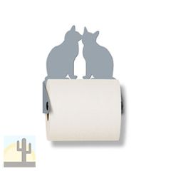 626453 - Cats in Love Metal Toilet Paper Holder - Choose Color