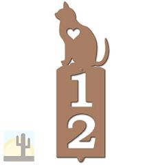 635052 - Love Cats Cut Outs Two Digit Address Number Plaque