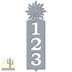 635403 - Sun Cut Outs Three Digit Address Number Plaque