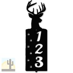 636123 - Deer Tracks Cut Outs Three Digit Address Number Plaque