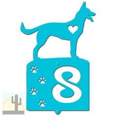636221 - German Shepherd Cut Outs One Digit Address Number Plaque