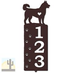 636243 - Husky Cut Outs Three Digit Address Number Plaque
