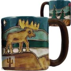 215556 - 510K6 - Mara Stoneware Mug 16oz Moose