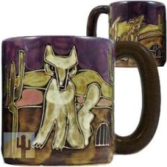 215634 - 510B2 - Mara Stoneware Mug 16oz Coyotes