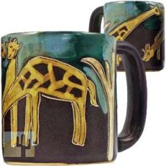 215636 - 510B4 - Mara Stoneware Mug 16oz Giraffes