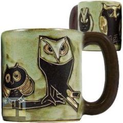 215638 - 510B6 - Mara Stoneware Mug 16oz Owls