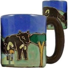 215893 - 510M7 - Mara Stoneware Mug 16oz Cows