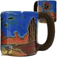 215898 - 510N7 - Mara Stoneware Mug 16oz Red Rock