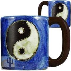 216221 - 510S2 - Mara Stoneware Mug 16oz Yin Yang