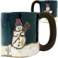 216225 - 510S8 - Mara Stoneware Mug 16oz Snowman