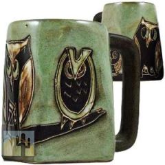 216263 - 511S8 - Mara Stoneware Mug 12oz Square Owls