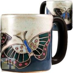 216522 - 510U8 - Mara Stoneware Mug 16oz Butterfly