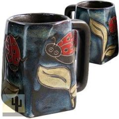 216703 - 511H2 - Mara Stoneware Mug 12oz Ladybug
