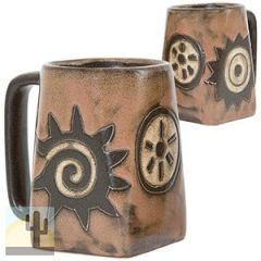 216761 - 511A1 - Mara Stoneware Mug 12oz Native Symbols