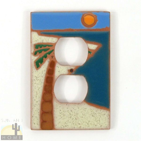 Terra Cotta Outlet Cover - Palm Beach