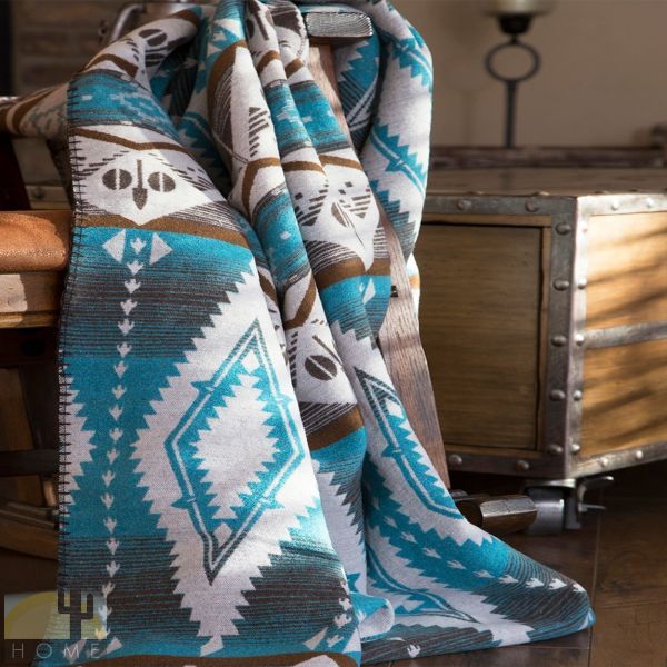 JB6647 Turquoise Earth Throw number 144935