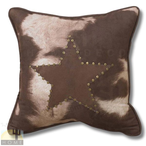 146330 - 18in x 18in Pillow - Faux Cowhide