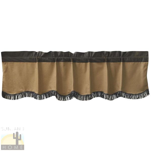 HM-WS3080VL Durango 84in x 18in Valance with Fringe