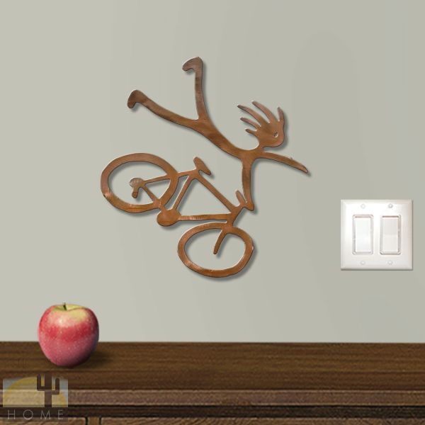 165611 - 12in Southwest Elements Endo Metal Wall Art in Rust Finish