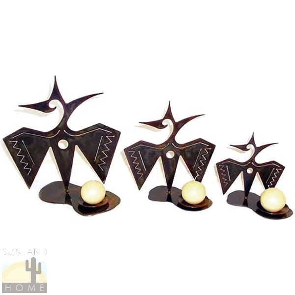 IC1033 Set of 3 Choice Design Candle Holders