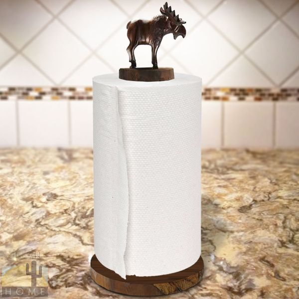 172060 - Moose Ironwood Paper Towel Holder