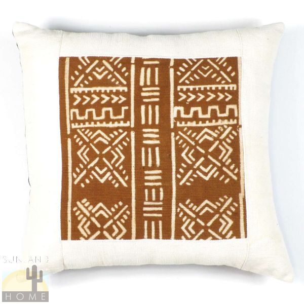 Hand Woven African 16 inch Pillow - Target - White