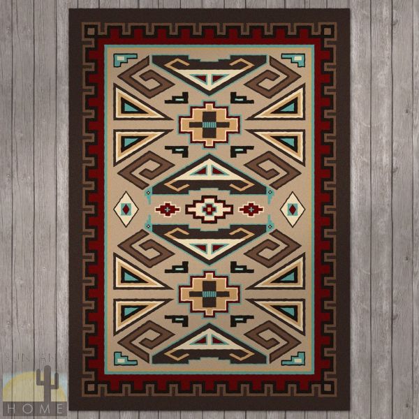 4ft x 5ft (46in x 64in) Butte Southwest Area Rug number 202062