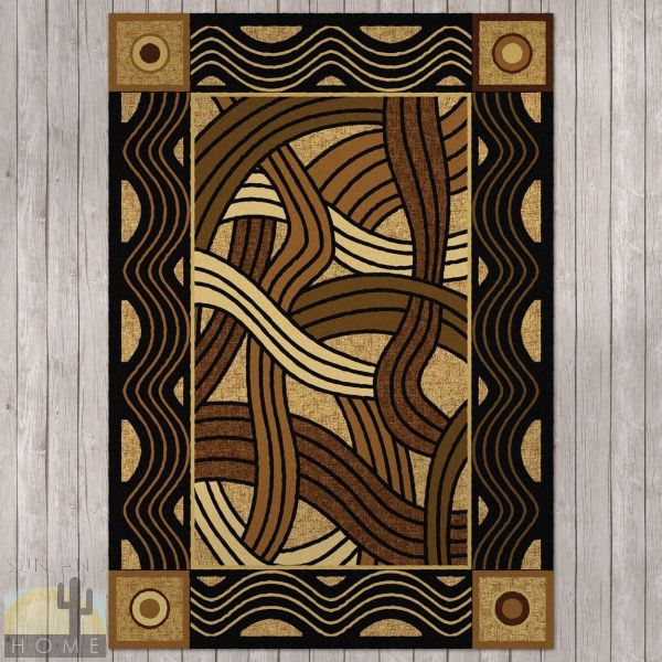 4ft x 5ft (46in x 64in) Hand Coiled Natural Area Rug number 202142