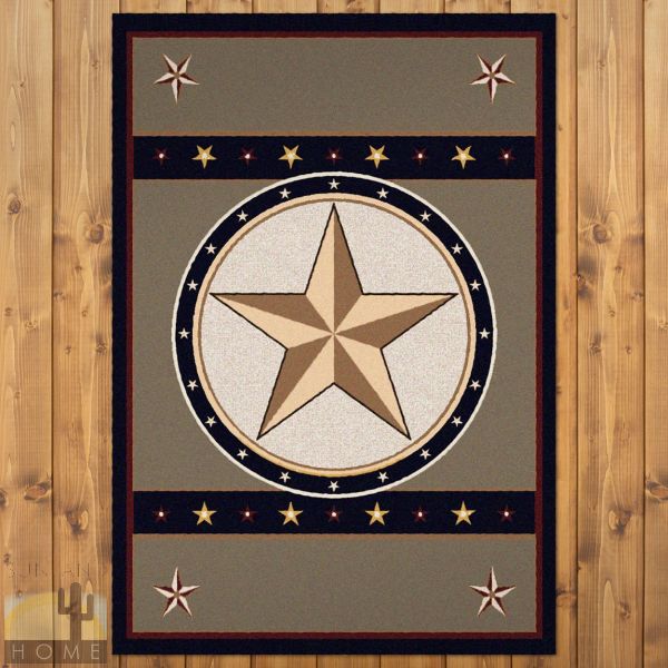 3ft x 4ft (32in x 47in) Sage Star Area Rug number 202291