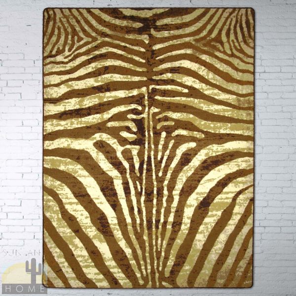 5ft x 8ft (64in x 92in) Sengal Caramel Area Rug number 202323