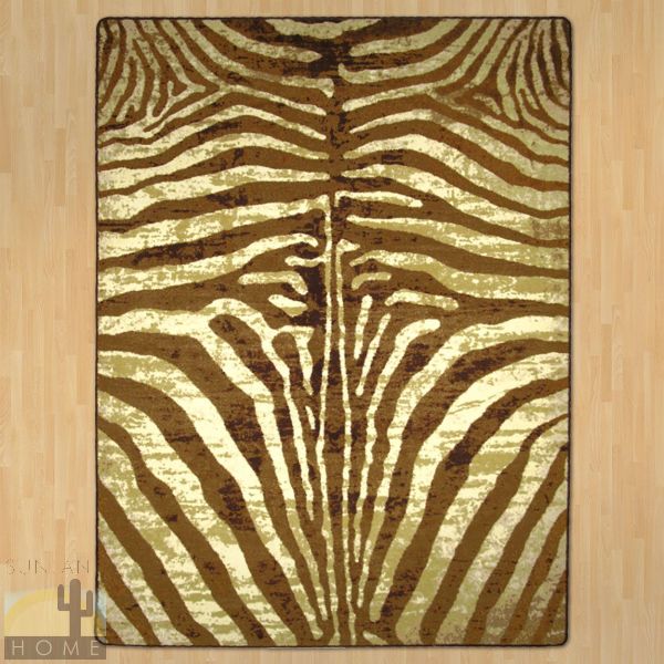 8ft x 11ft (92in x 129in) Sengal Caramel Area Rug number 202324