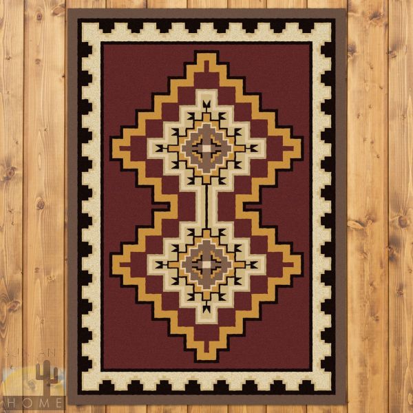 3ft x 4ft (32in x 47in) Council Fire Area Rug number 202451