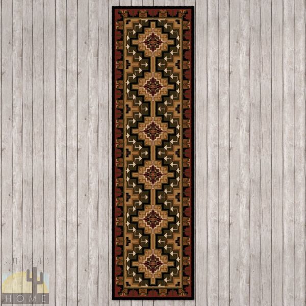 2ft x 8ft (25in x 92in) Hill Country Hall Runner number 202515