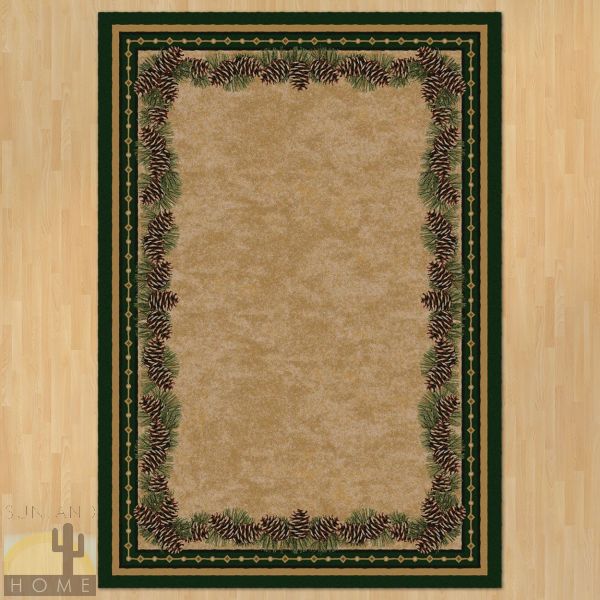 8ft x 11ft (92in x 129in) Pine Mountain Area Rug number 202604