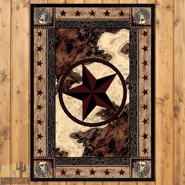 3ft x 4ft (32in x 47in) Ranger Hideout Area Rug number 202621