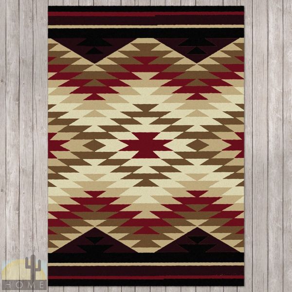 4ft x 5ft (46in x 64in) Starburst Area Rug number 202672